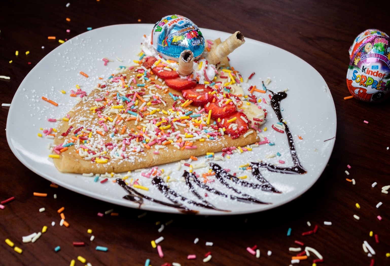 Crepa Gourmet Kinder Sorpresa